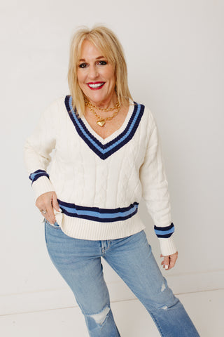 Varsity Chic Sweater