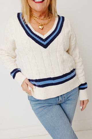 Varsity Chic Sweater