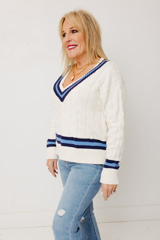 Varsity Chic Sweater