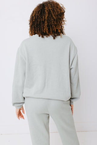 ZSUPPLY: Boyfriend Sweatshirt, SAGE GREEN