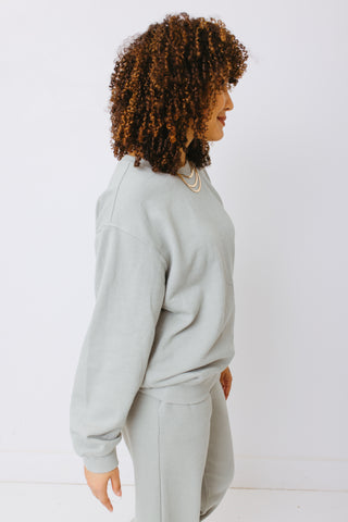 ZSUPPLY: Boyfriend Sweatshirt, SAGE GREEN