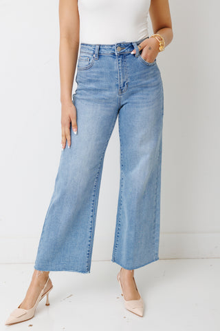 JBD: Metro Girl Jean , MEDIUM DENIM