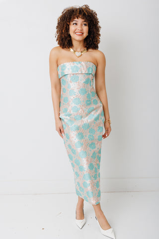 Always In Bloom Midi Dress