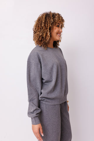 Errand Run Sweatshirt, DARK HEATHER GREY