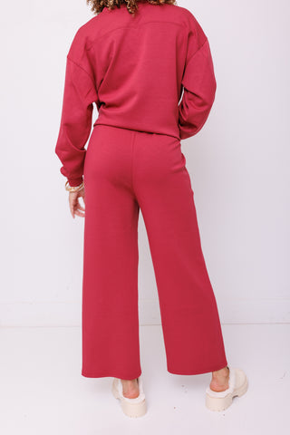 Errand Run Pants, DARK ROSE