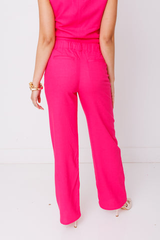 Fashionista Pants, FUCHSIA