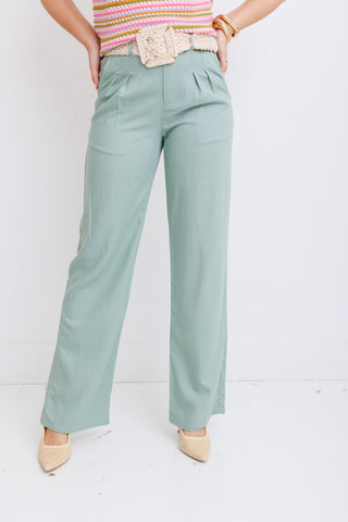 Fashionista Pants, MINT GREEN