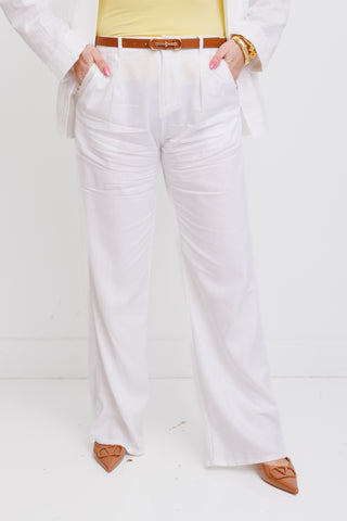 Fashionista Pants, WHITE