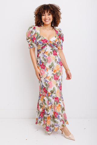 Floral Wonder Midi Dress