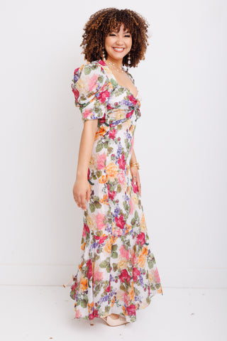 Floral Wonder Midi Dress