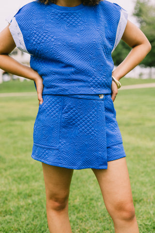 Miss Cozy Skort, ROYAL