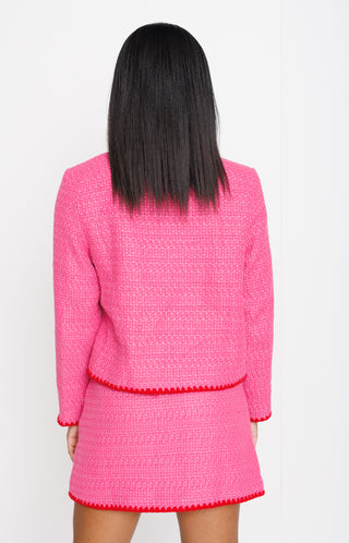 So Fab Jacket, FUCHSIA/RED