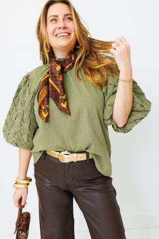 THML: High End Top, OLIVE