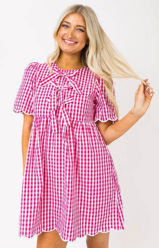 Strawberry Garden Mini Dress