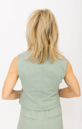 Fashionista Vest, MINT GREEN