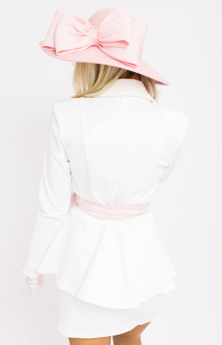 Miss Bossy Jacket, WHITE