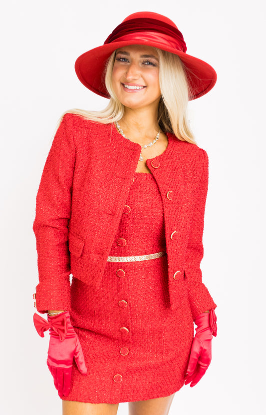 True Match Jacket, RED