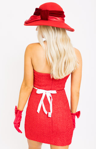 True Match Dress, RED