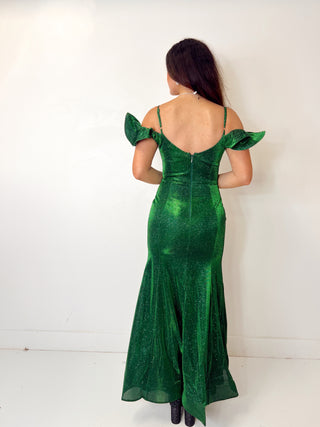 Lady Of The Night Dress, GREEN