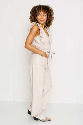 Just My Style Jumpsuit, ECRU