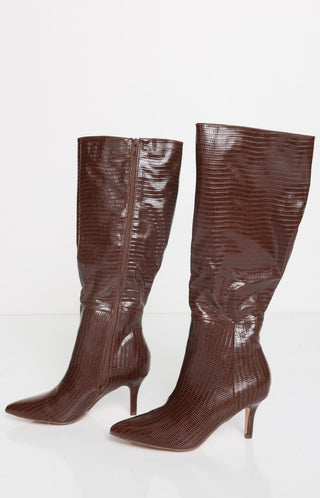 Vine  Boot, BROWN