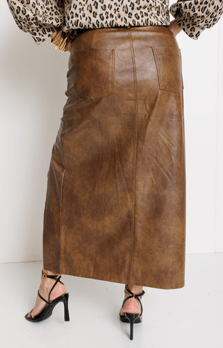 Lost In You Skirt, BROWN