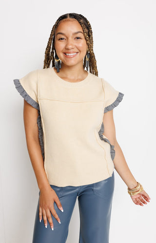 NEW YORK TOP, IVORY