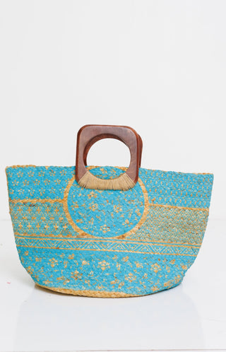 Best Vacay Handbag, TURQUOISE - HerringStones