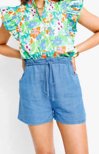 Keep Your Cool Shorts, MEDIUM BLUE - HerringStones