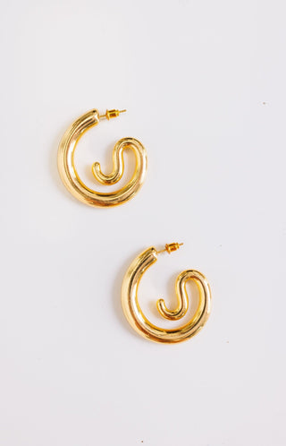 Medussa Earrings, GOLD - HerringStones