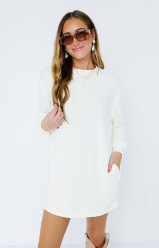 Snowfall Sweater Dress, CREAM Dresses Under $100 - 26