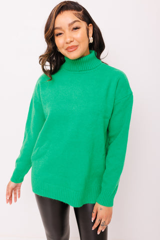 Park Avenue Sweater, GREEN