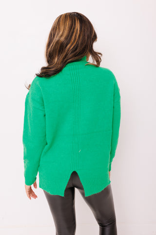 Park Avenue Sweater, GREEN