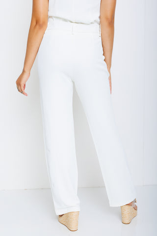 Act Right Trousers, WHITE