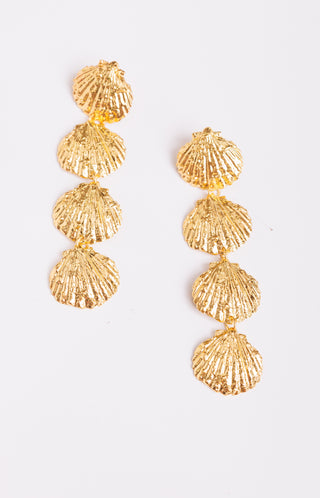 Tropical State Earrings, GOLD