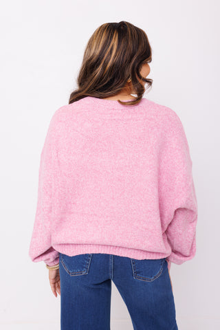 Cozy Haven Sweater, PINK