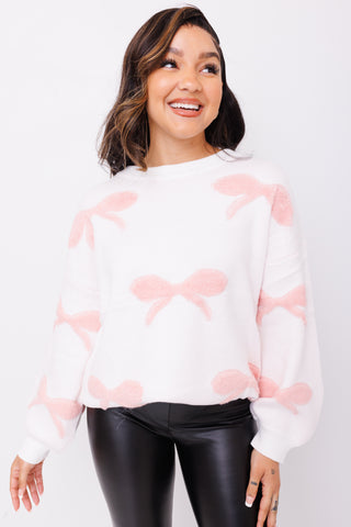 For The Love Of Bows Sweater