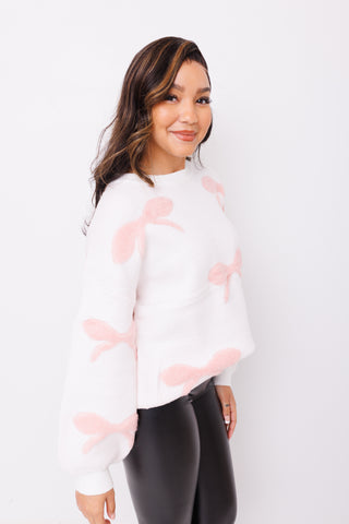 For The Love Of Bows Sweater