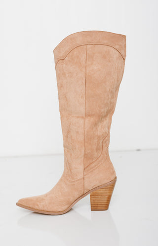 Classy Tall Boot, APRICOT