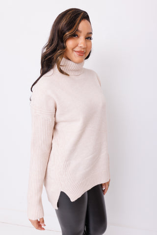 Find My Way Sweater, OATMEAL