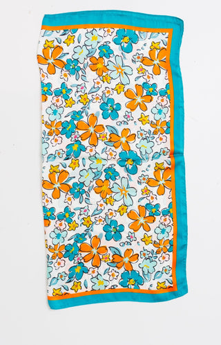 Sunkist Scarf, TURQUOISE - HerringStones