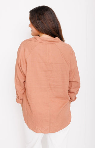 Z Supply: New Rule Top, MOCHA MOUSSE - HerringStones