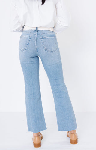 Claire Cropped Flare Jeans, LIGHT DENIM Denim - 30