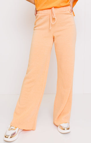 Luxe Lounge Pants, ORANGE Pants - 32P