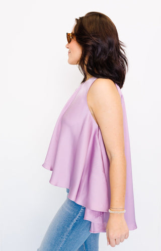 Simply Charmed Top, LAVENDER - HerringStones