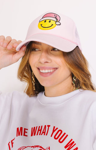 Smiley Trucker Hat Hats - 70