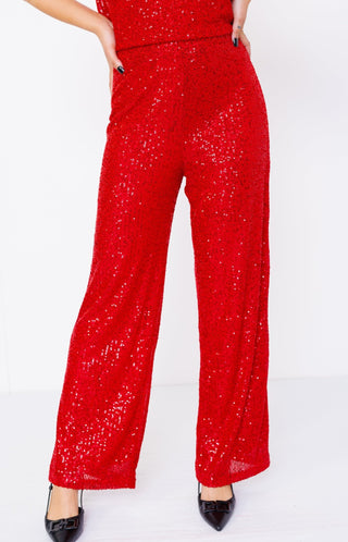 Sparkling Ember Pants, RED Pants - 32P